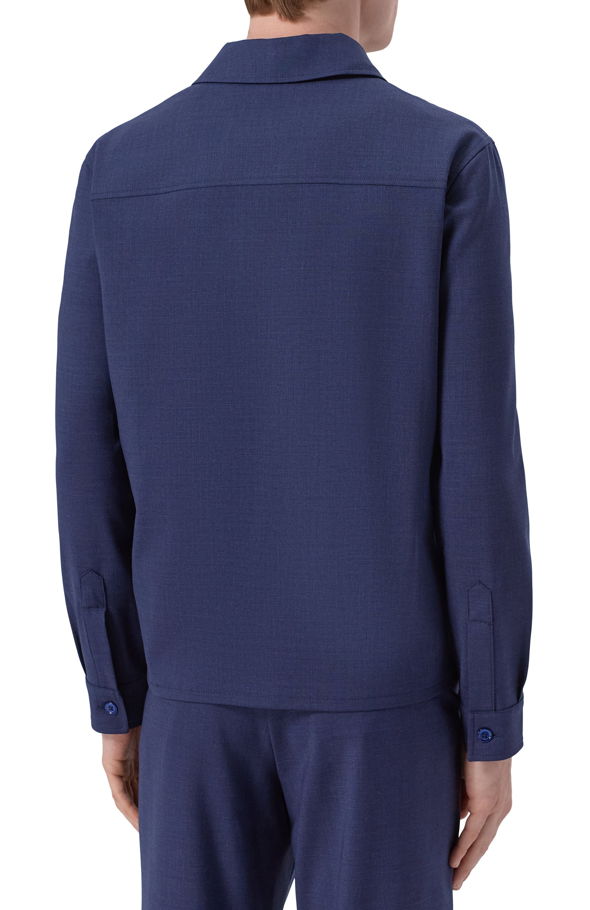 Шерстяная куртка-рубашка MARCO PESCAROLO, арт. URUS/5320, фото 4