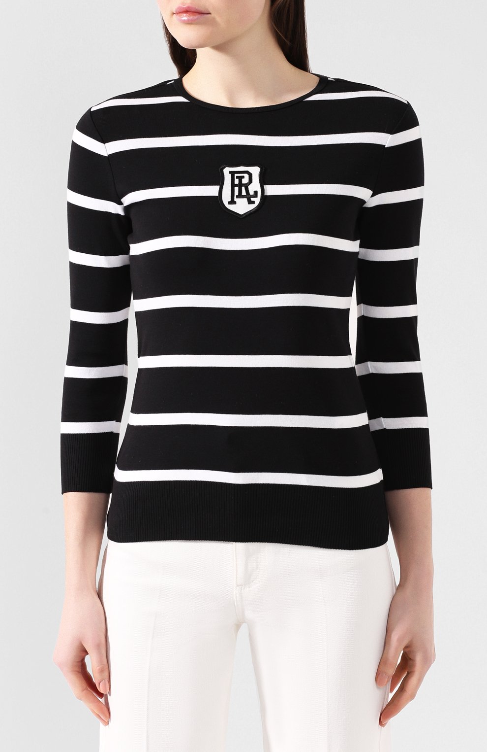 Хлопковый пуловер POLO RALPH LAUREN, арт. 211792221, фото 3