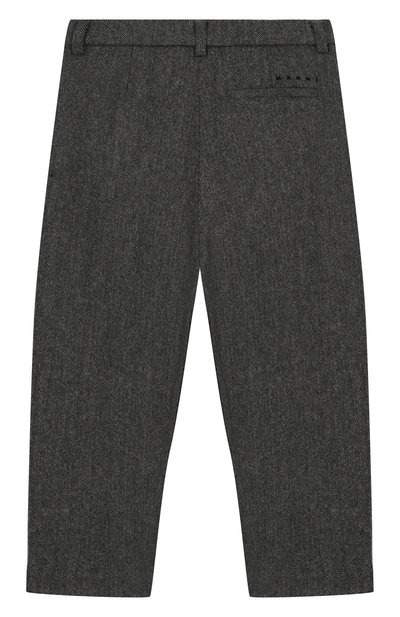 Шерстяные брюки MARNI, арт. M01547/M00VE, фото 2