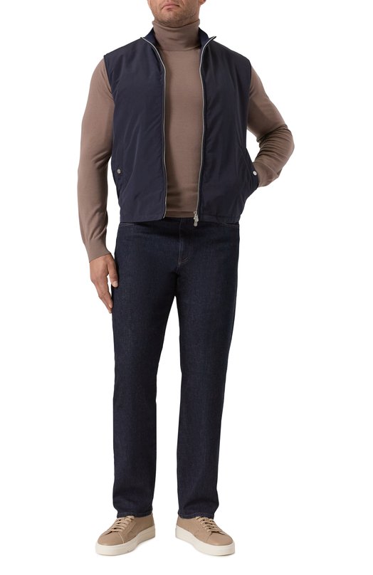 Жилет Brunello Cucinelli MD4796535P Синий  MD4796535P Фото 2