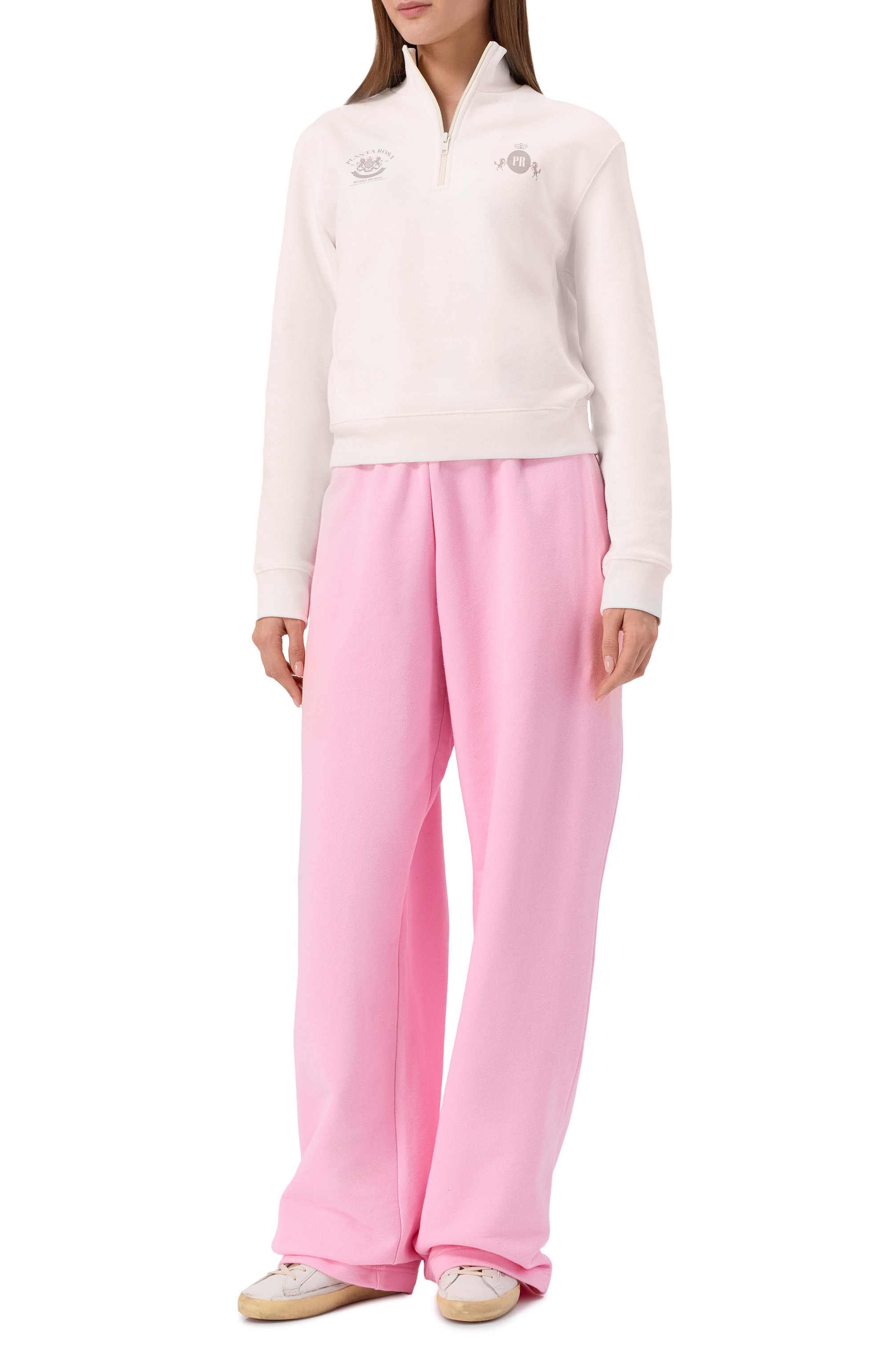 Хлопковый свитшот PLANTA ROSA, арт. PR/A007/BLAZON/470VELVET, фото 5