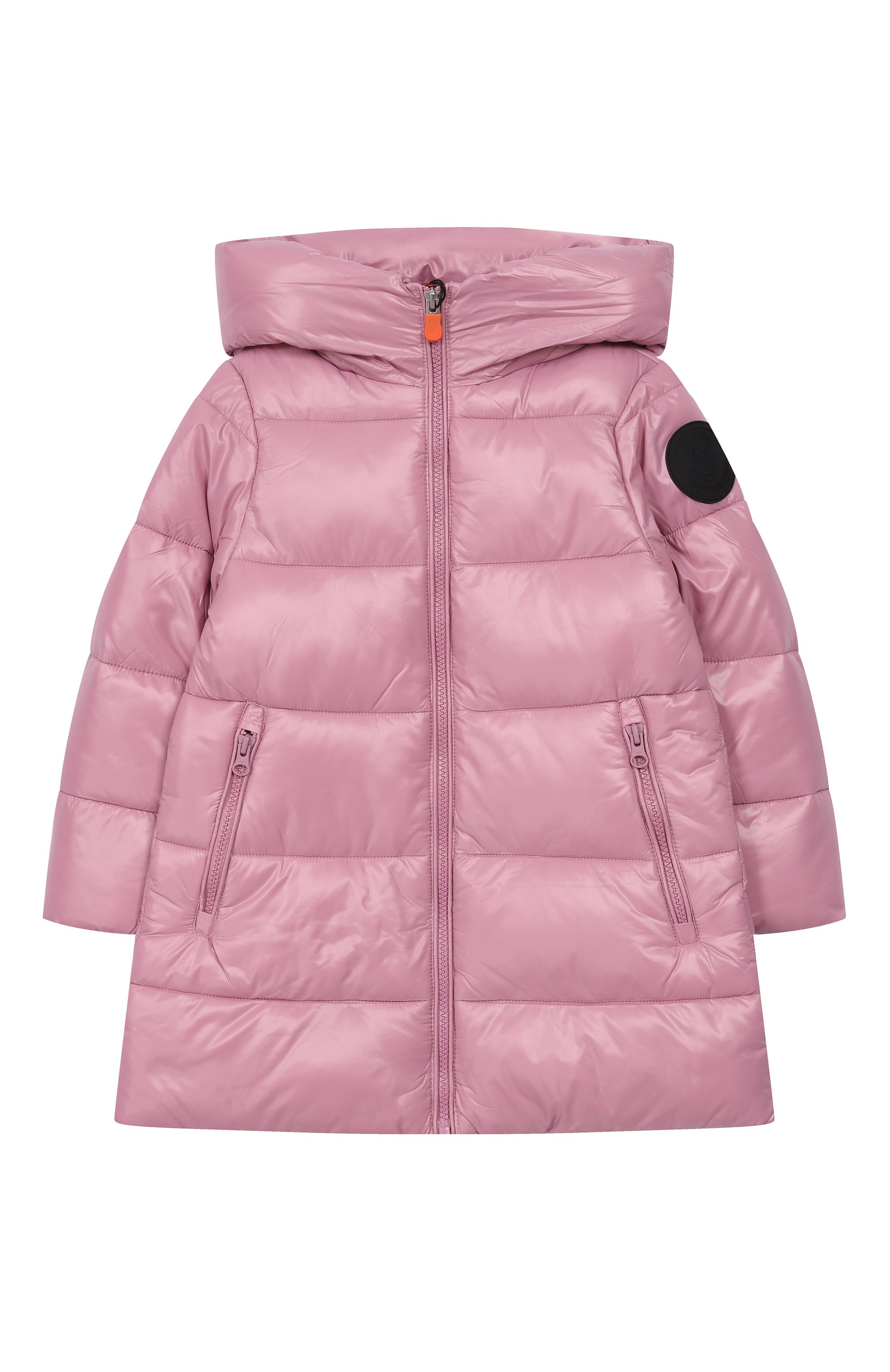 Утепленное пальто SAVE THE DUCK сиреневого цвета по цене 32100 руб., арт. J45510G/MILLIE/L0VE21_001, фото 1 Утепленное пальто SAVE THE DUCK, арт. J45510G/MILLIE/L0VE21_001, фото 1