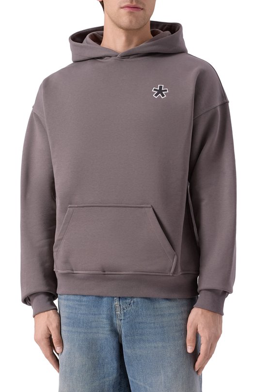 Хлопковое худи Comme des Fuckdown CFABM01854 Серый  CFABM01854 Фото 3