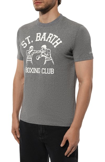 Хлопковая футболка MC2 SAINT BARTH, арт. STBM TSHIRT MAN/TSHM001/02203B, фото 3