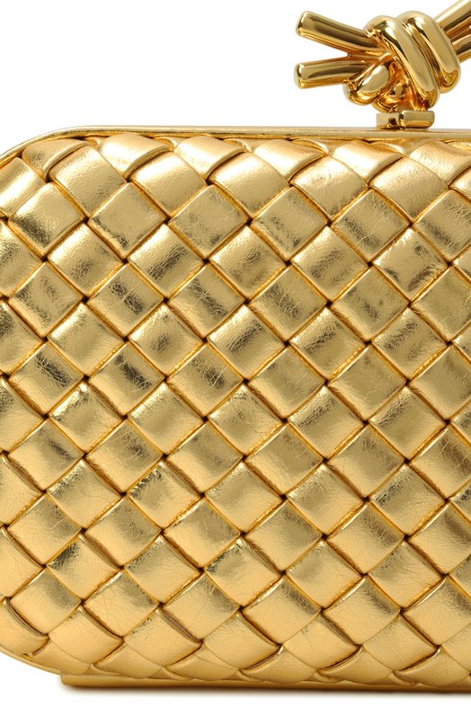 Клатч Knot Bottega Veneta 804928/V4PD1 Золотой  804928/V4PD1 Фото 3