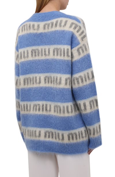 Кардиган MIU MIU, арт. MMF518-1ZAP-F0637, фото 4