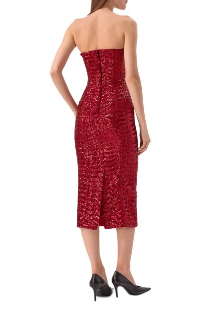 Платье с отделкой пайетками DOLCE & GABBANA, арт. F6DLBT/FLM7Q, фото 4
