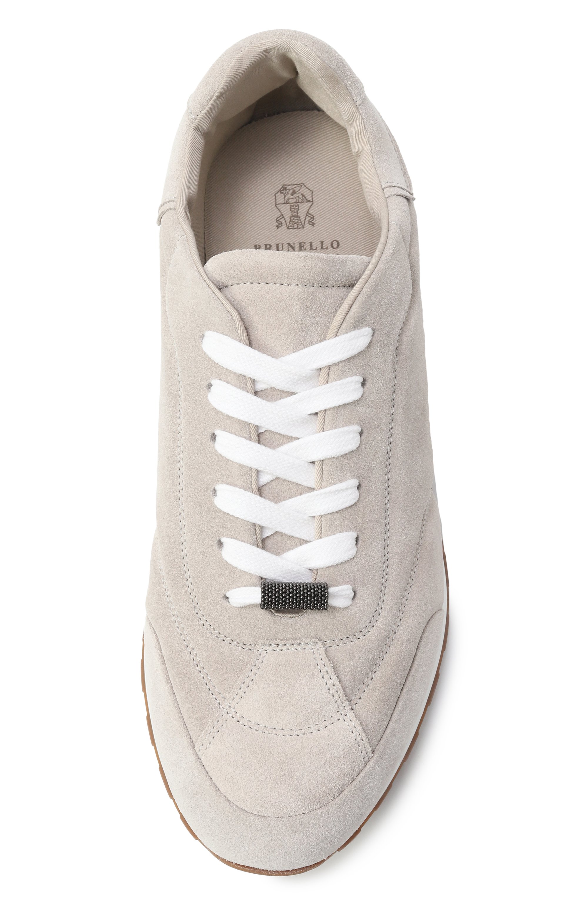 Замшевые кроссовки BRUNELLO CUCINELLI, арт. MZSFG2948, фото 6