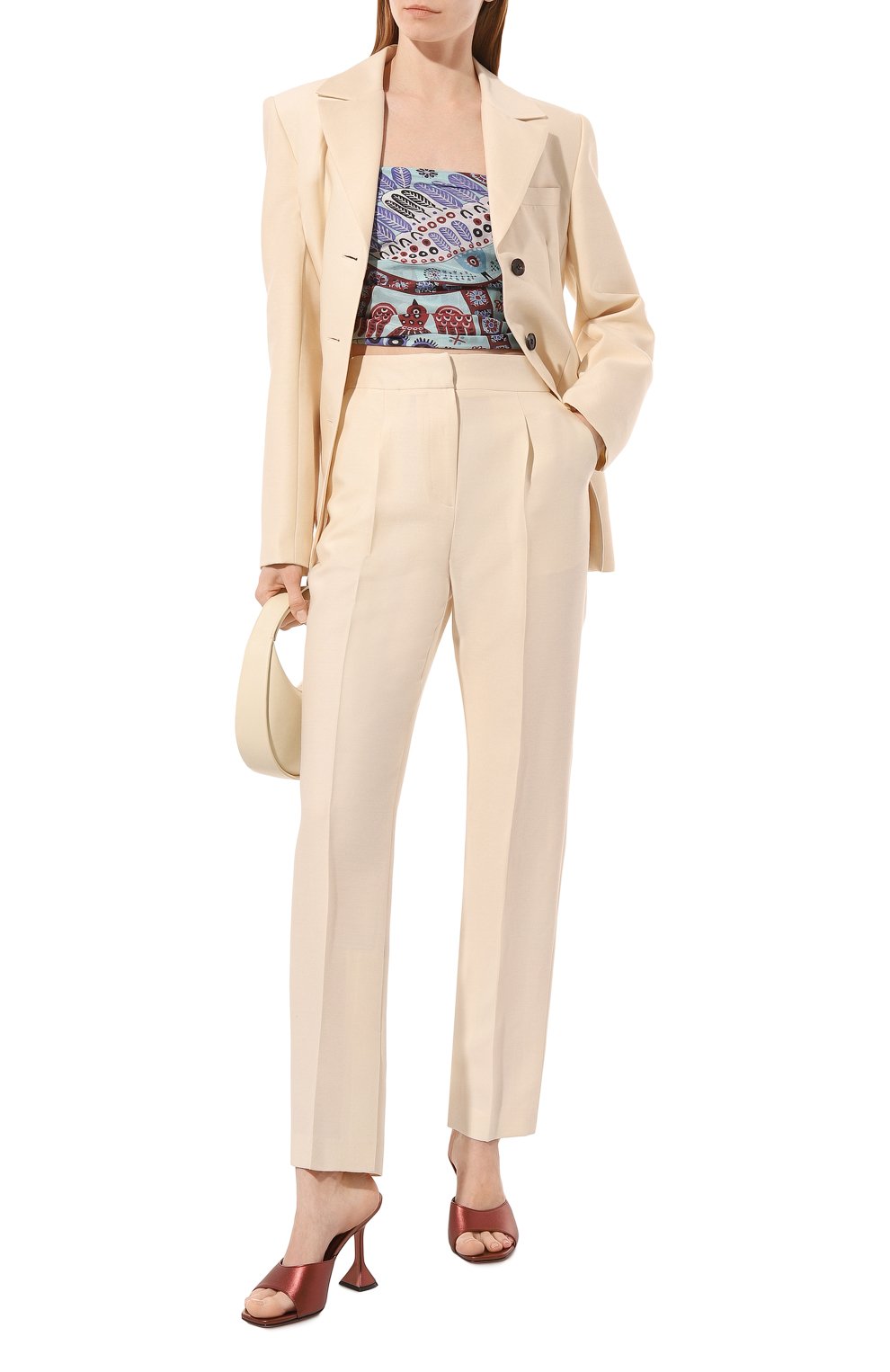 Шелковый платок небеса GOURJI, арт. T21SKY7BLR, фото 2