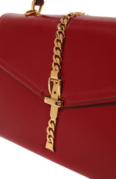 Сумка sylvie 1969 small GUCCI красного цвета по цене 429120 руб., арт. 602781 1DB0G, фото 3 Сумка sylvie 1969 small GUCCI, арт. 602781 1DB0G, фото 3