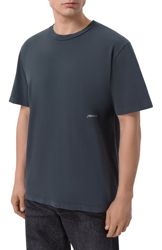 Хлопковая футболка HINNOMINATE HMABM01572 Серый  HMABM01572 Фото 4