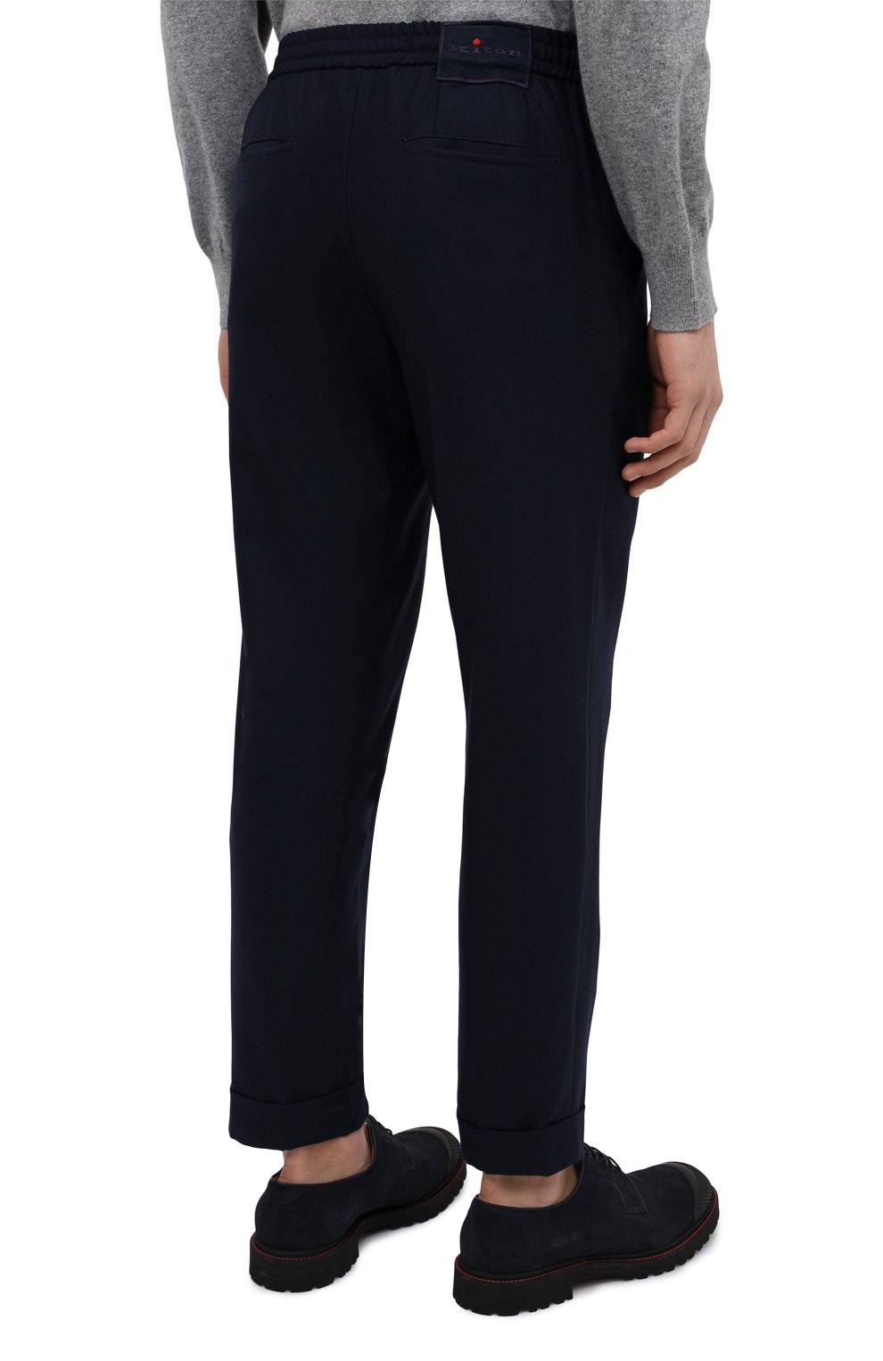 Брюки из кашемира и шерсти викуньи KITON, арт. UFPLACJ0228A/VVIC, фото 4