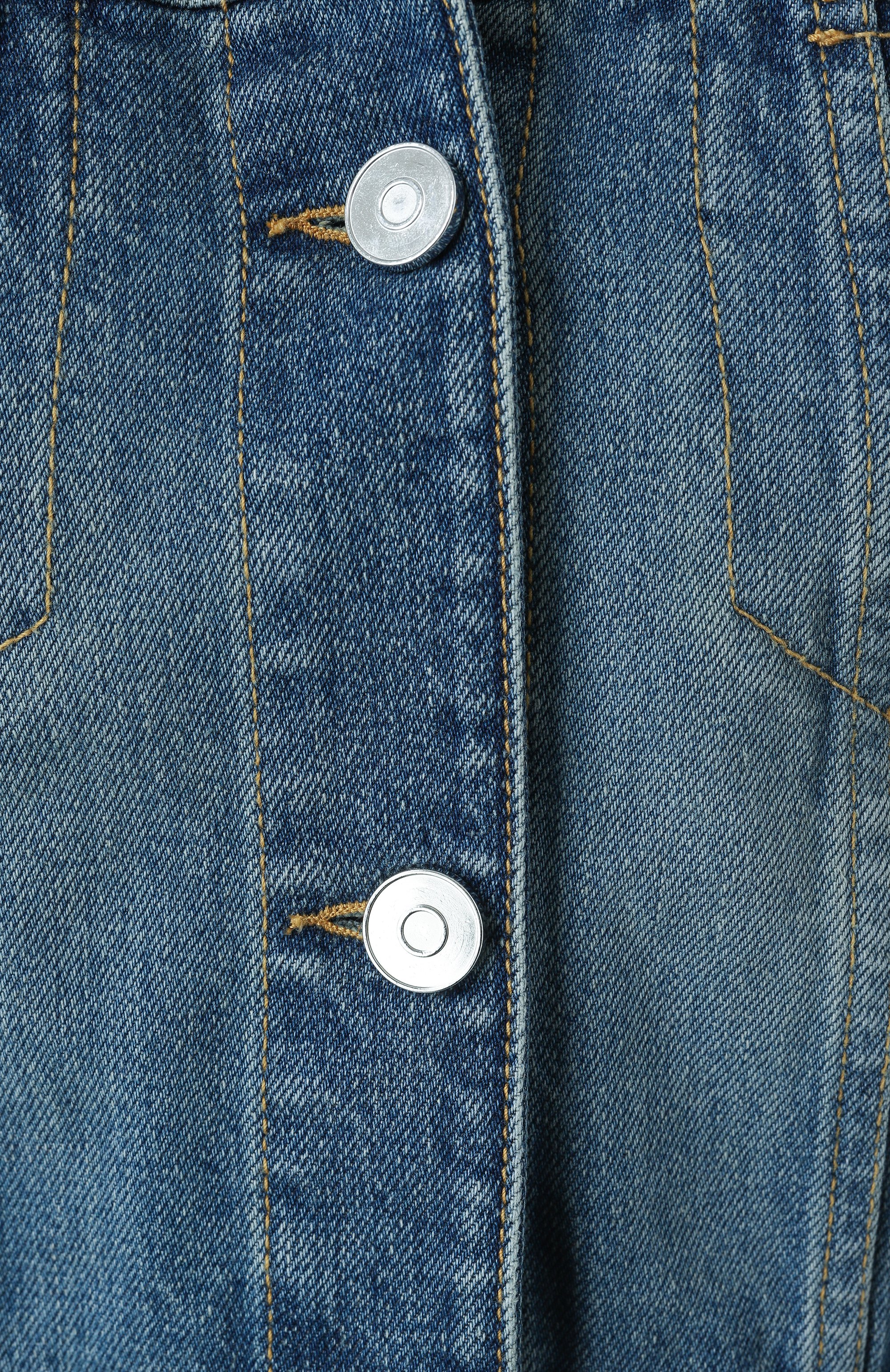 Джинсовая куртка ALAIA, арт. AA9V0421T536A, фото 6