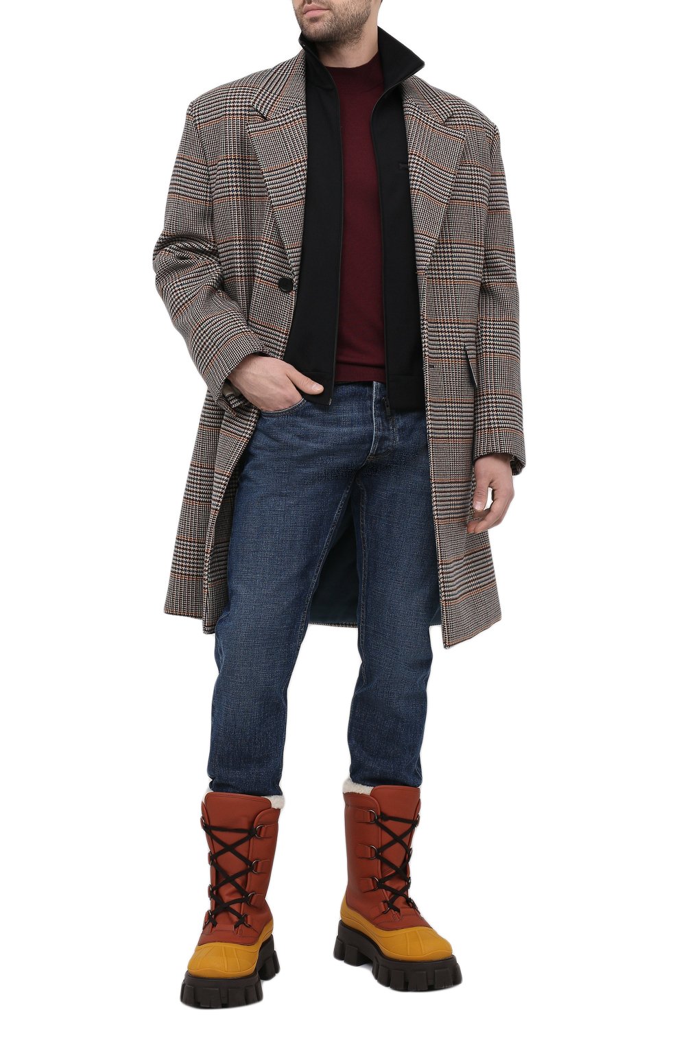 Шерстяная водолазка PRADA, арт. UMR346-J2N-F0007-152, фото 2