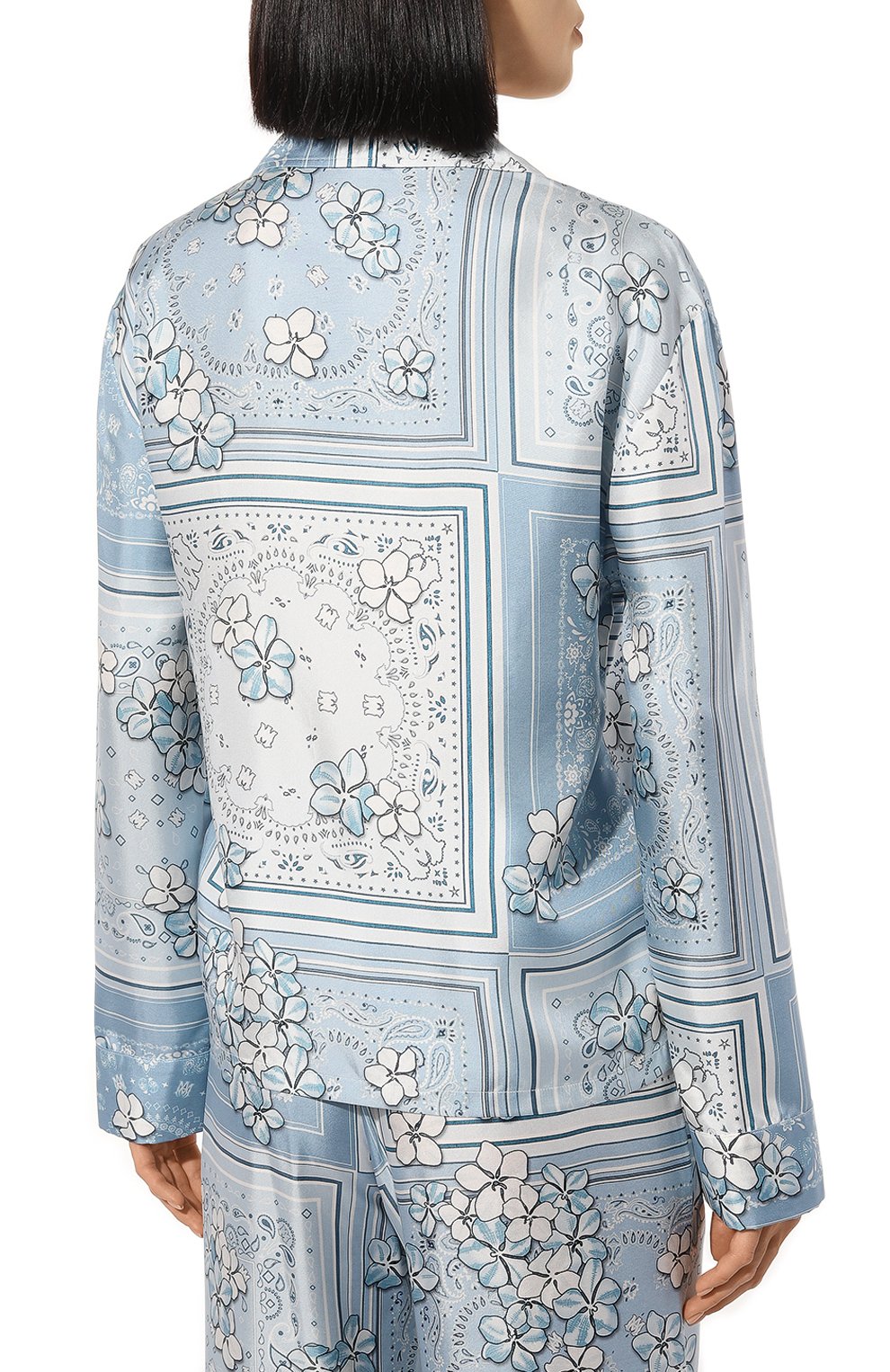 Шелковая блузка AMIRI, арт. AWSTCA1011, фото 4