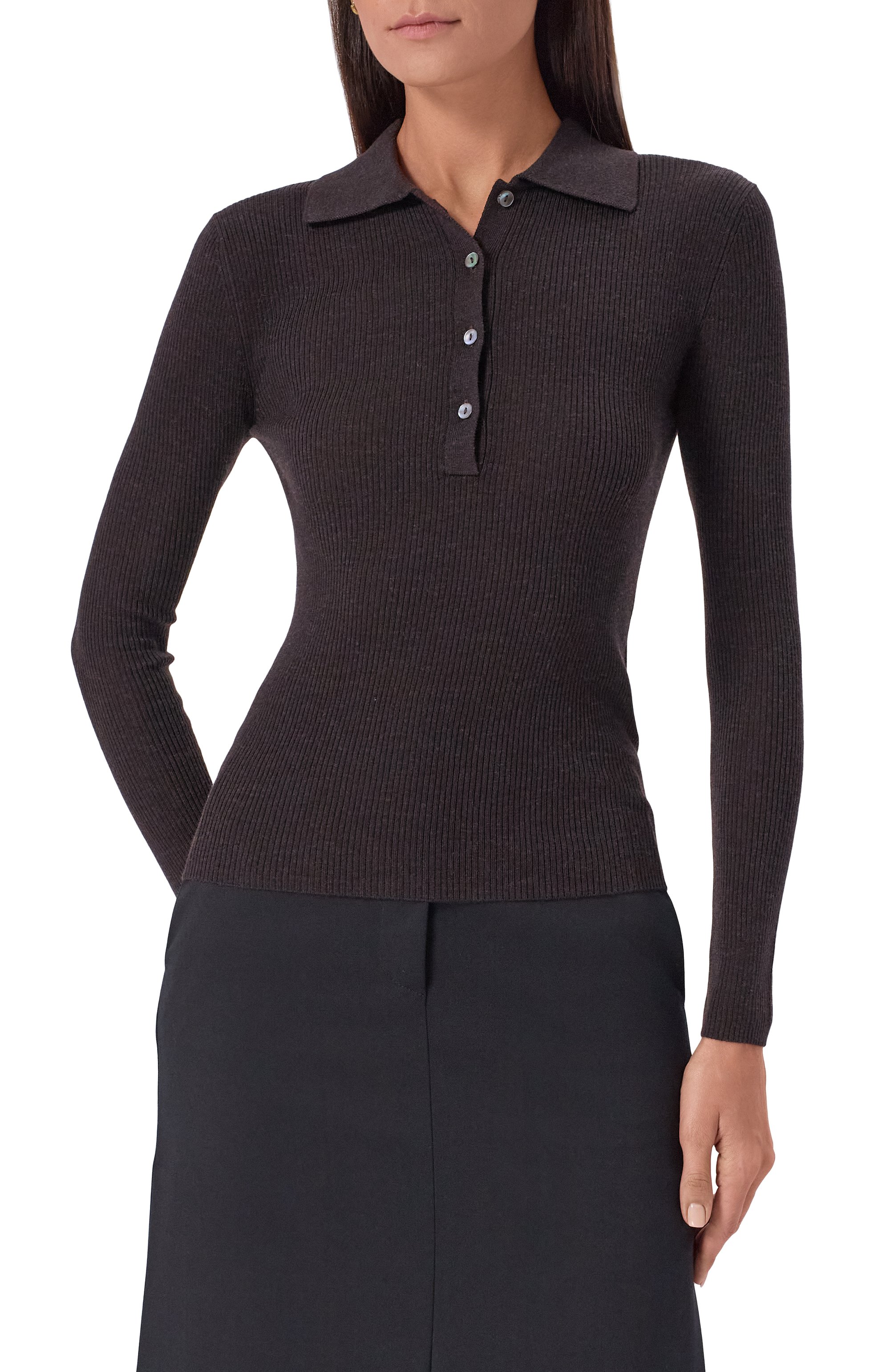 Шерстяное поло P.A.R.O.S.H., арт. LEILA25-D540508, фото 3