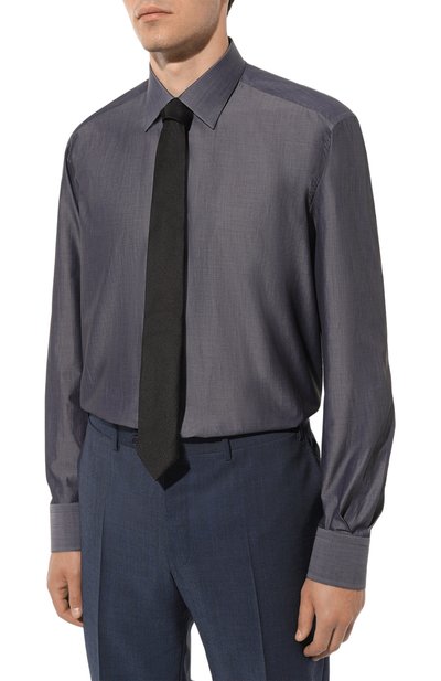 Хлопковая сорочка STEFANO RICCI, арт. MC007131/R122A, фото 3