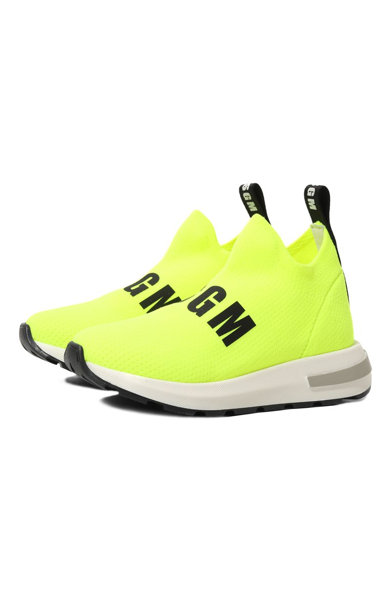 Текстильные кроссовки MSGM KIDS, арт. 76836/VAR03/28-35, фото 1