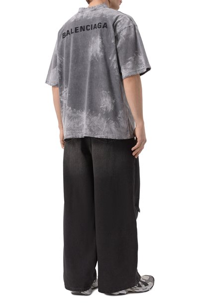 Хлопковая футболка BALENCIAGA, арт. 764235/TRVI8, фото 2