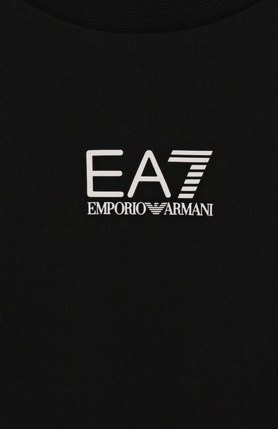 Хлопковый свитшот EA7, арт. 7B000025/AF10380, фото 3
