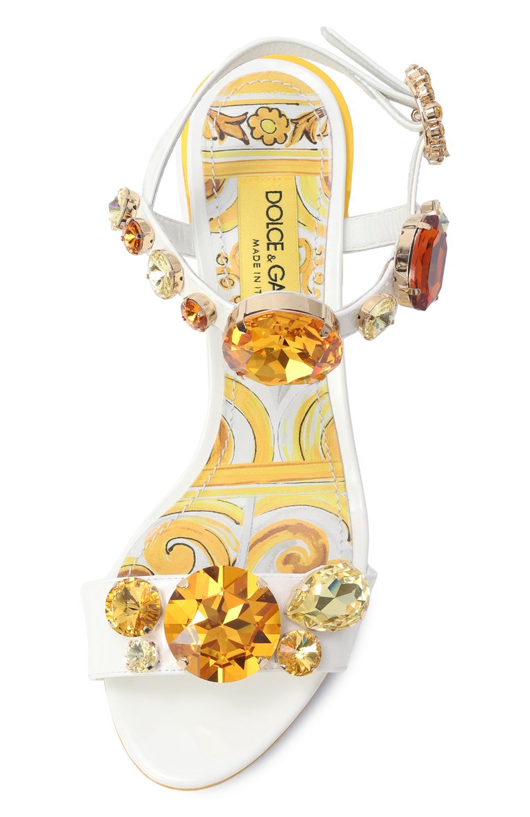 Кожаные босоножки keira 60 DOLCE & GABBANA, арт. CR1733/AT848, фото 1