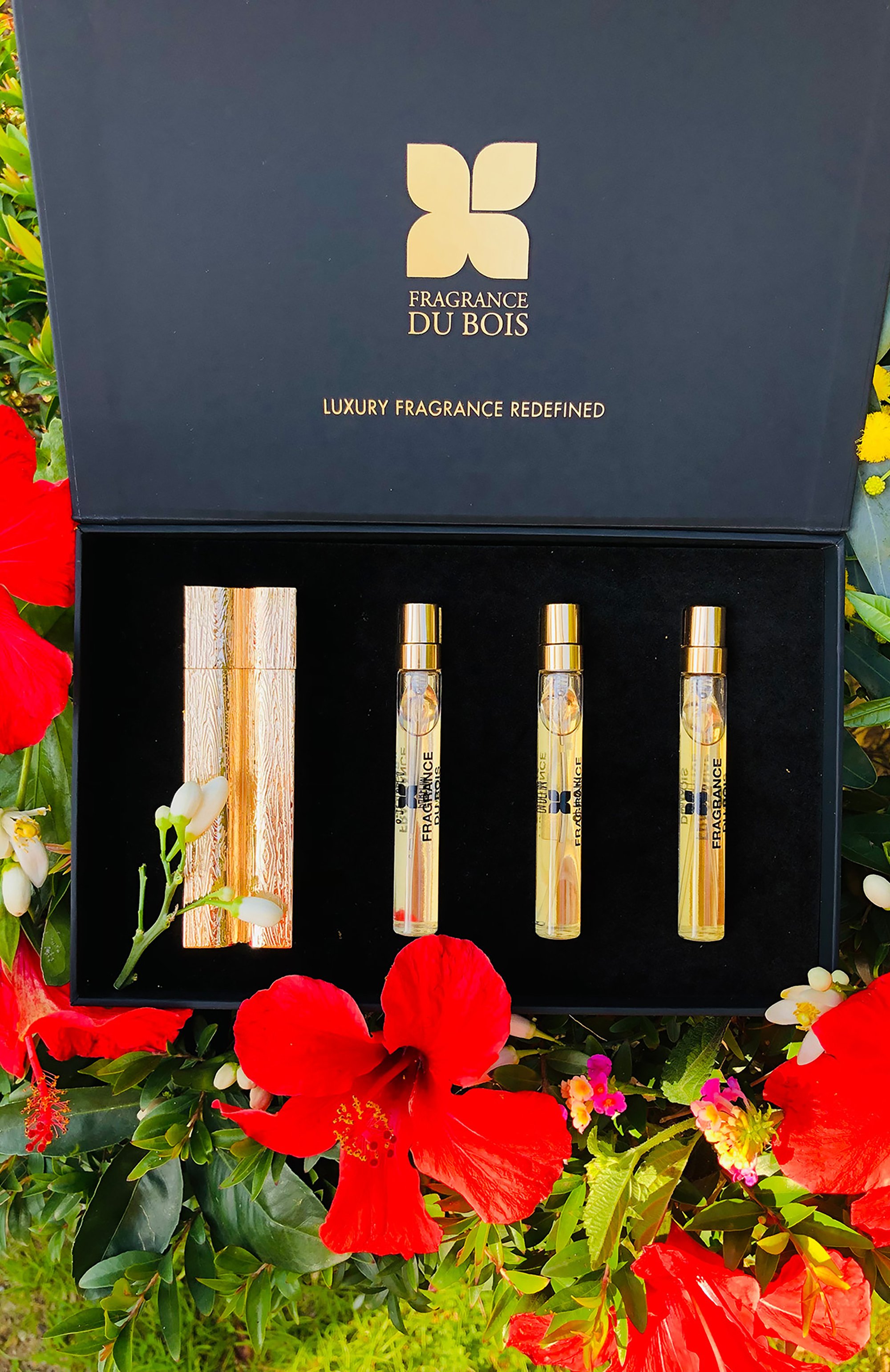 Дорожный набор с футляром cavort+lovers+secret tryst (3x7,5ml) FRAGRANCE DU BOIS, арт. 5065009151417, фото 2