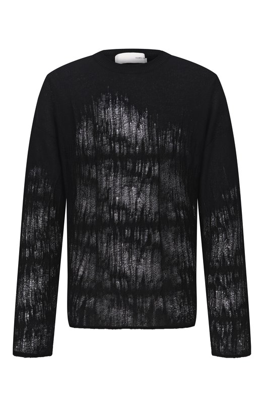 Хлопковый джемпер Isabel Benenato UK210S26 Чёрный UK210S26