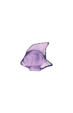 Фигурка fish LALIQUE фиолетового цвета, арт. 3003000 | Фото 1 (Материал внутренний: Не назначено; Региональные ограничения белый список (Axapta Mercury): Не проставлено; Нос: Не проставлено; Интерьер_коллекция: Fish; Статус проверки: Проверена категория; Ограничения доставки: fragile-2)