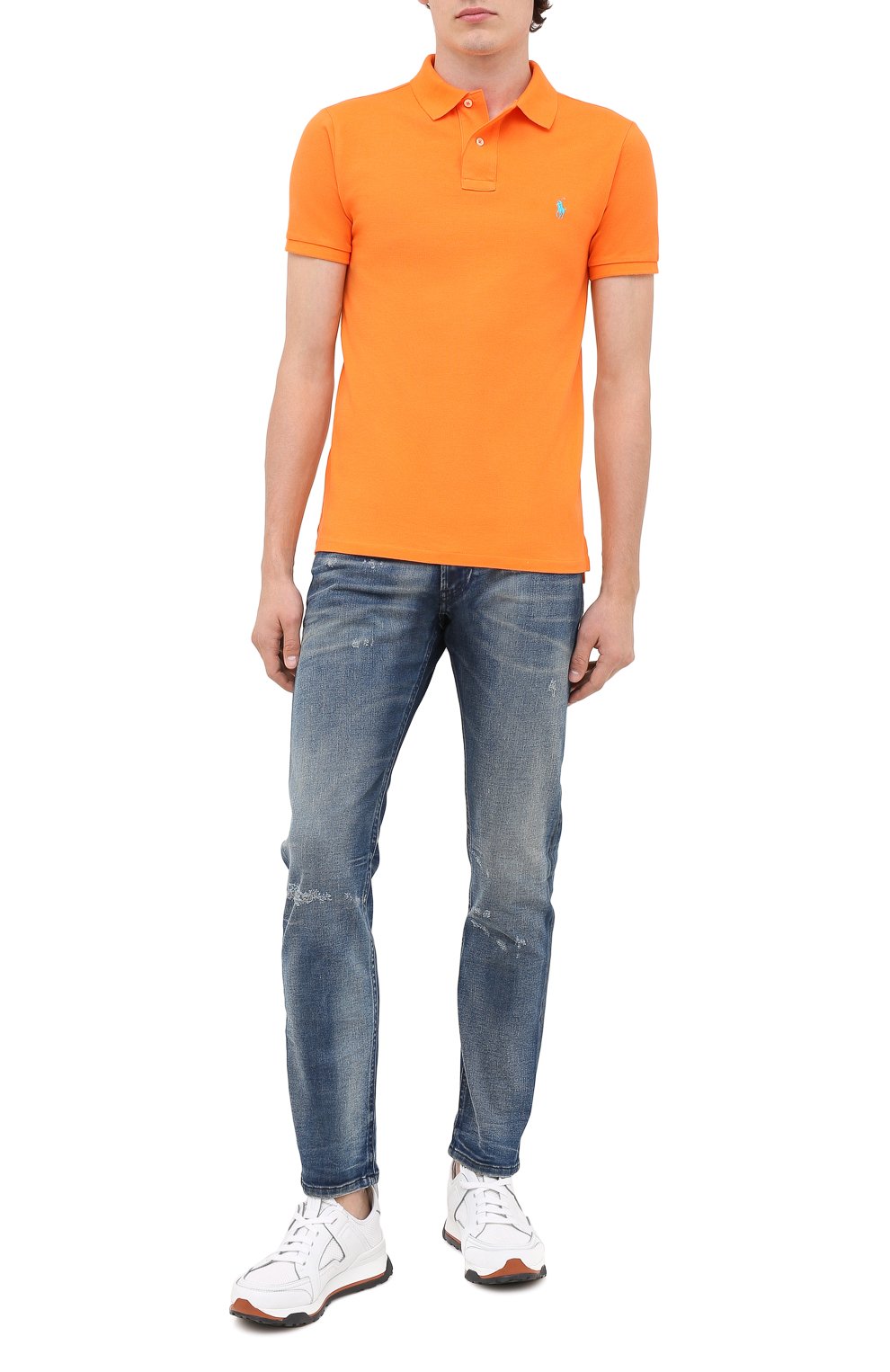 Хлопковое поло POLO RALPH LAUREN, арт. 710536856, фото 2