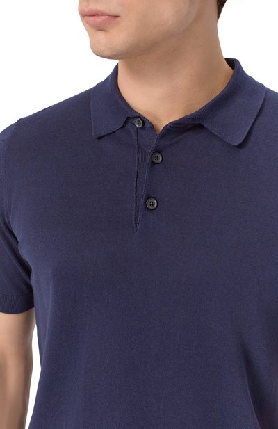 Хлопковое поло ANDREA CAMPAGNA, арт. M5426-8056, фото 5