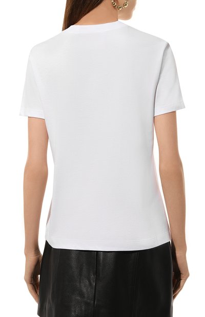 Хлопковая футболка VERSACE JEANS COUTURE, арт. 77HAHE09/CJ00E, фото 4