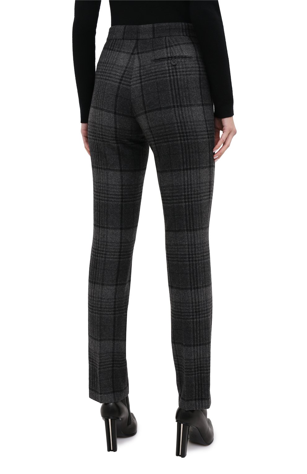 Брюки из шерсти и кашемира RALPH LAUREN темно-серого цвета по цене 219500 руб., арт. 290824270, фото 4 Брюки из шерсти и кашемира RALPH LAUREN, арт. 290824270, фото 4