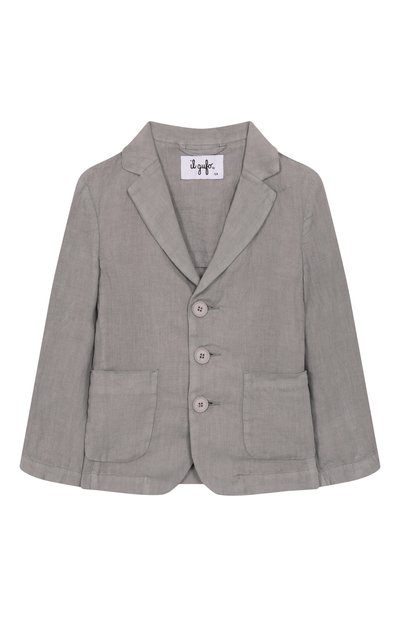 Льняной пиджак IL GUFO, арт. P25GB039L6009/2A-4A