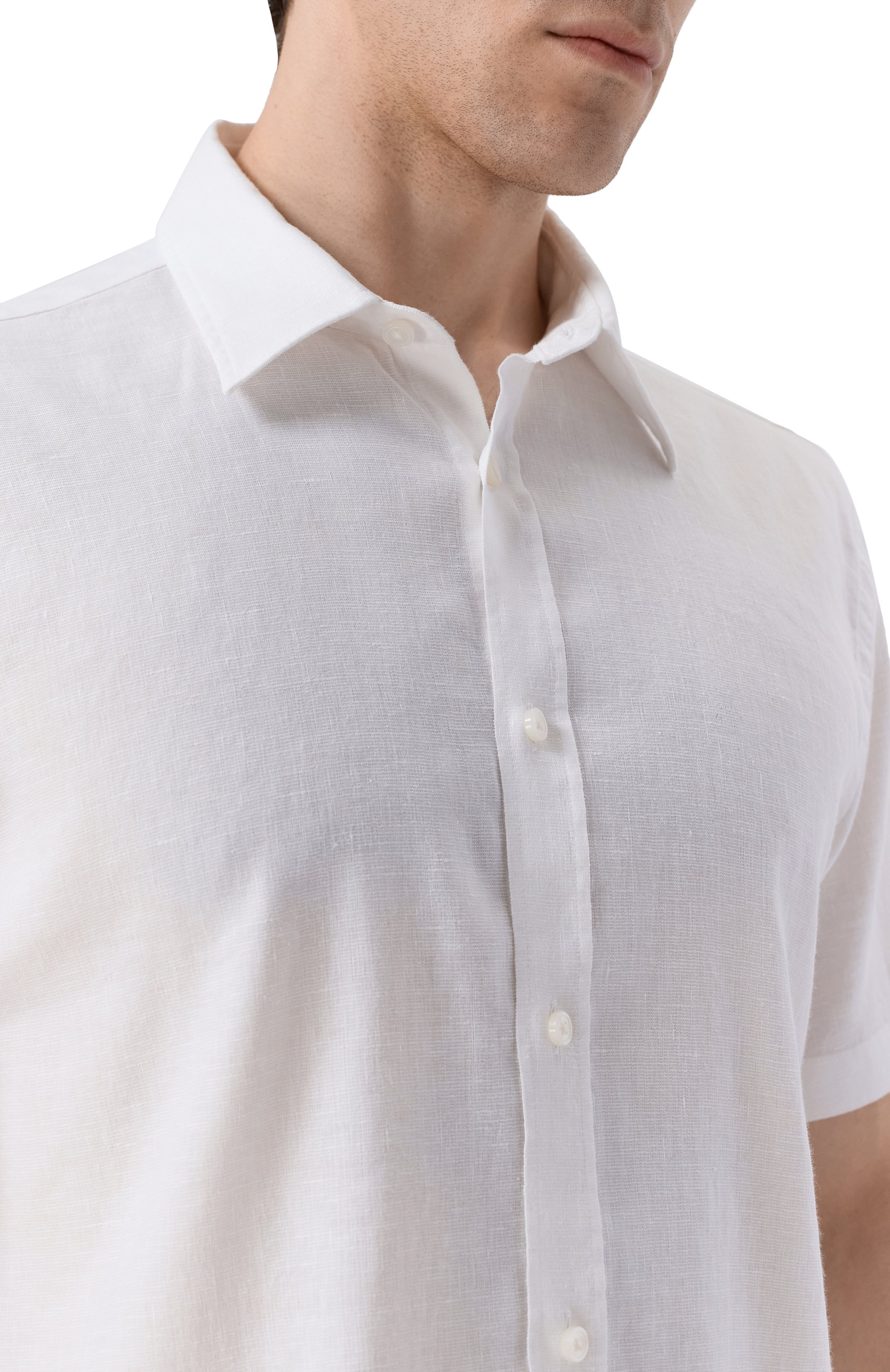 Льняная рубашка BOSS, арт. 50560743, фото 5