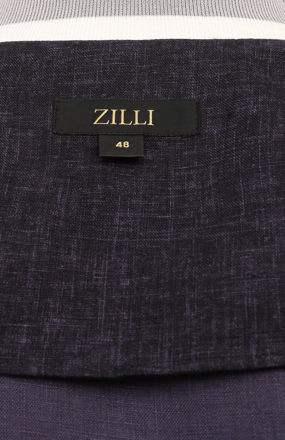 Льняной бомбер ZILLI, арт. B0M01BM0800VZL0T1, фото 6