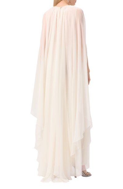 Шелковое платье MVST белого цвета по цене 394500 руб., арт. 25E/X2P/0/H051/5586, фото 4 Шелковое платье MVST, арт. 25E/X2P/0/H051/5586, фото 4