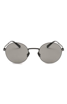 Женские солнцезащитные очки MYKITA черного цвета, арт. KAY0/BLACK/GREY S0LID 002 | Фото 4 (Кросс-КТ: С/з-унисекс; Региональные ограничения белый список (Axapta Mercury): Не проставлено; Нос: Не проставлено; Тип очков: С/з; Материал: Металл; Очки форма: Круглые; Оптика Гендер: оптика-унисекс)