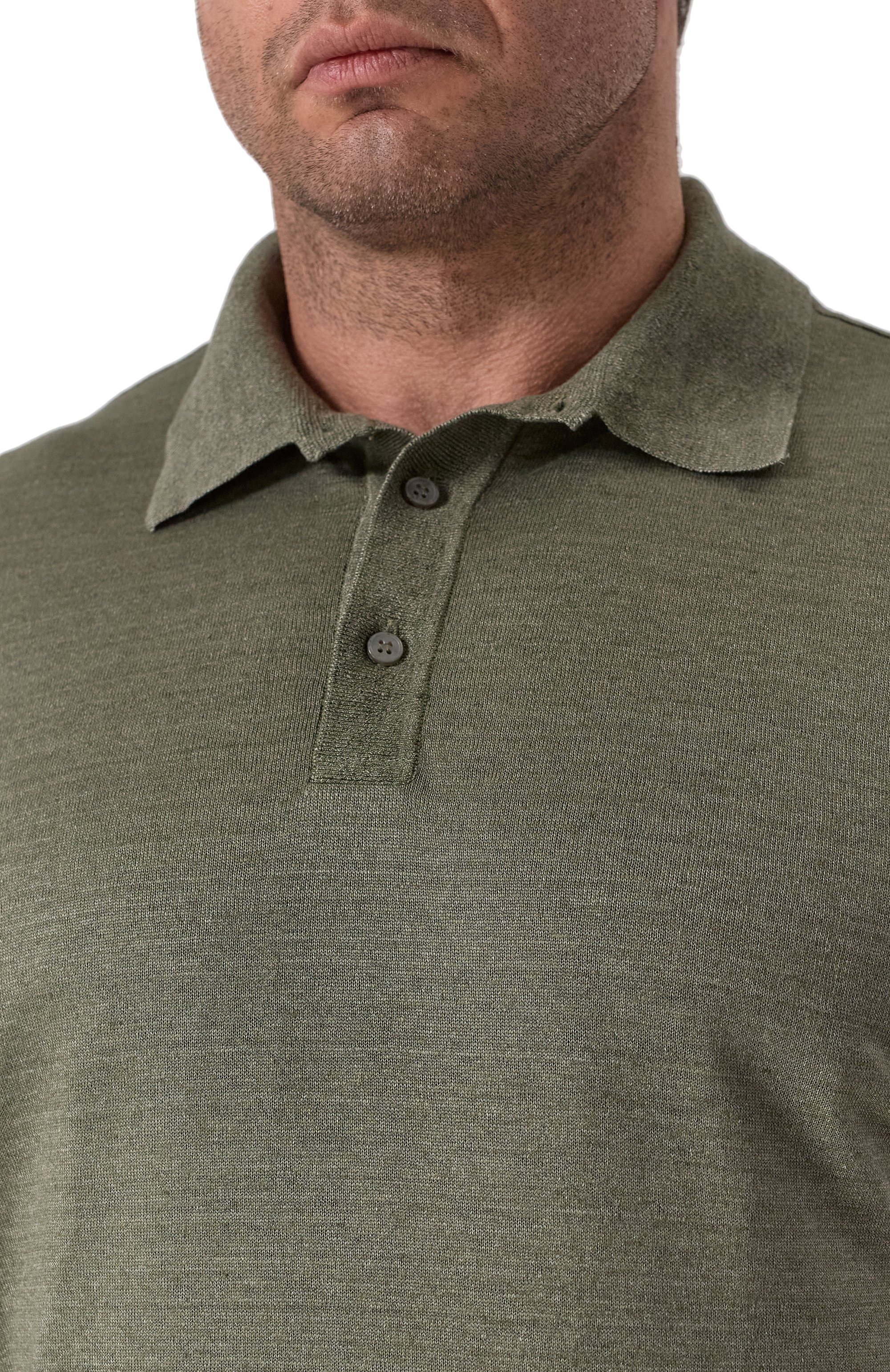 Льняное поло PAUL&SHARK, арт. 25411243/5XL, фото 5