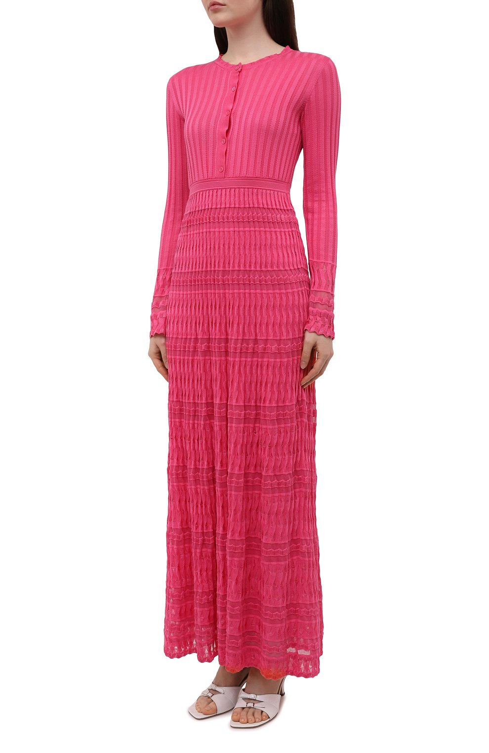 Платье из хлопка и вискозы M MISSONI, арт. 2DG00569/2K008G, фото 3