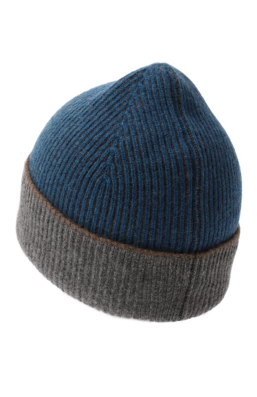 Кашемировая шапка Zegna BNI/UEAT02A8 Синий  BNI/UEAT02A8 Фото 2