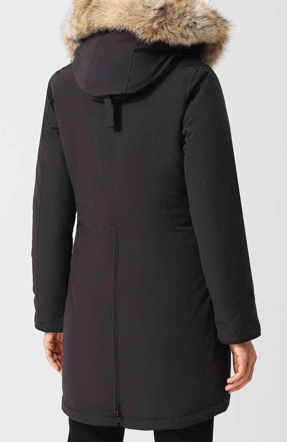 Парка rossclair CANADA GOOSE темно-синего цвета по цене 139000 руб., арт. 2580L, фото 4 Парка rossclair CANADA GOOSE, арт. 2580L, фото 4