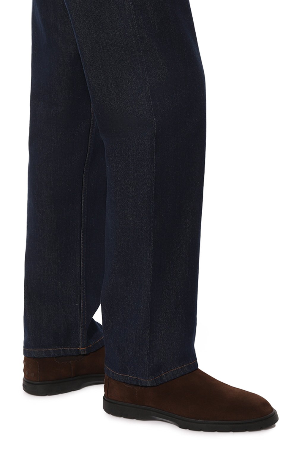 Замшевые челси TOD’S, арт. XXM59K0HG40RE0, фото 3