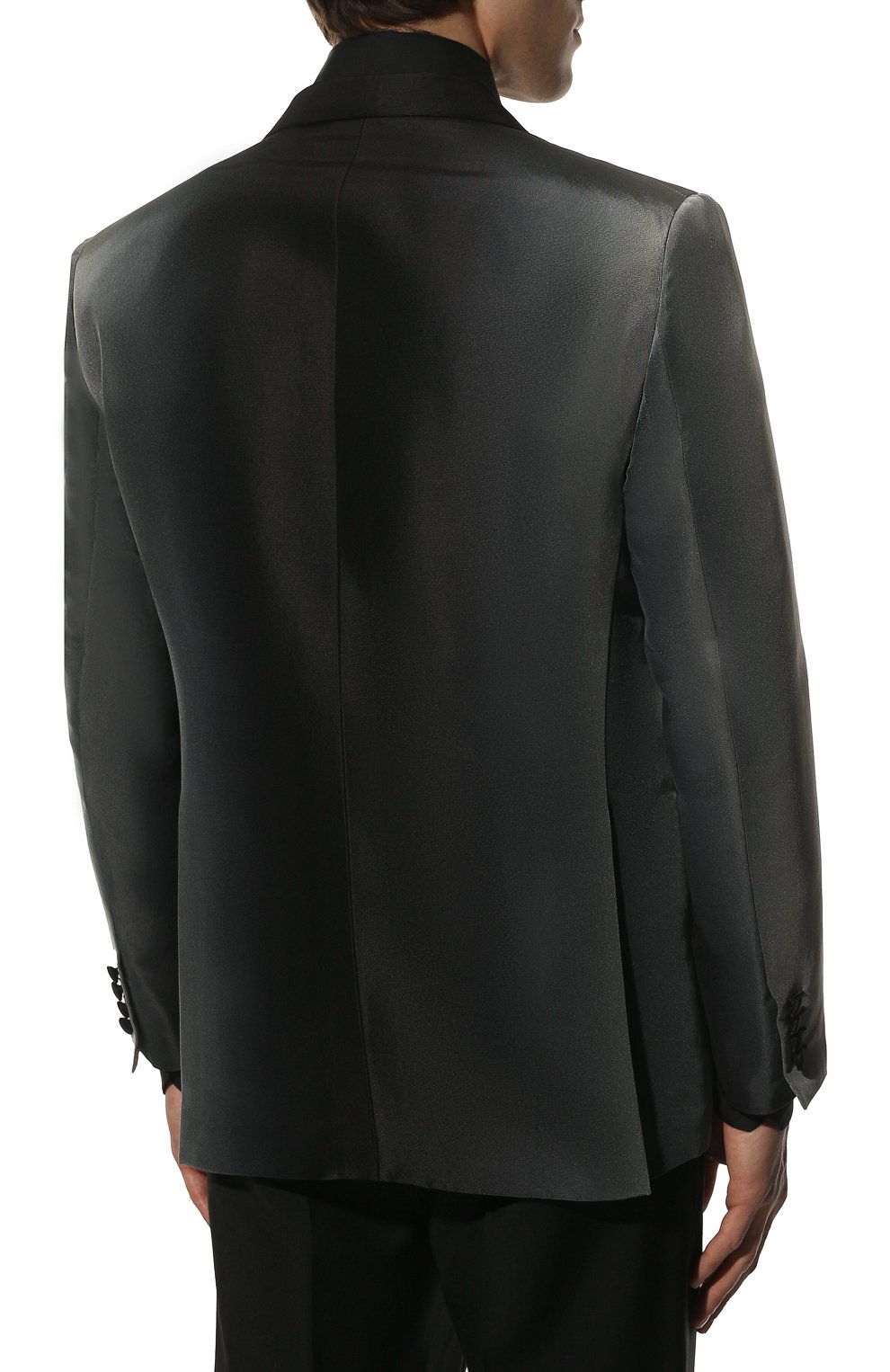 Смокинг из шелка и хлопка BRIONI, арт. REQS0P/P140U/VIRGILI0, фото 4