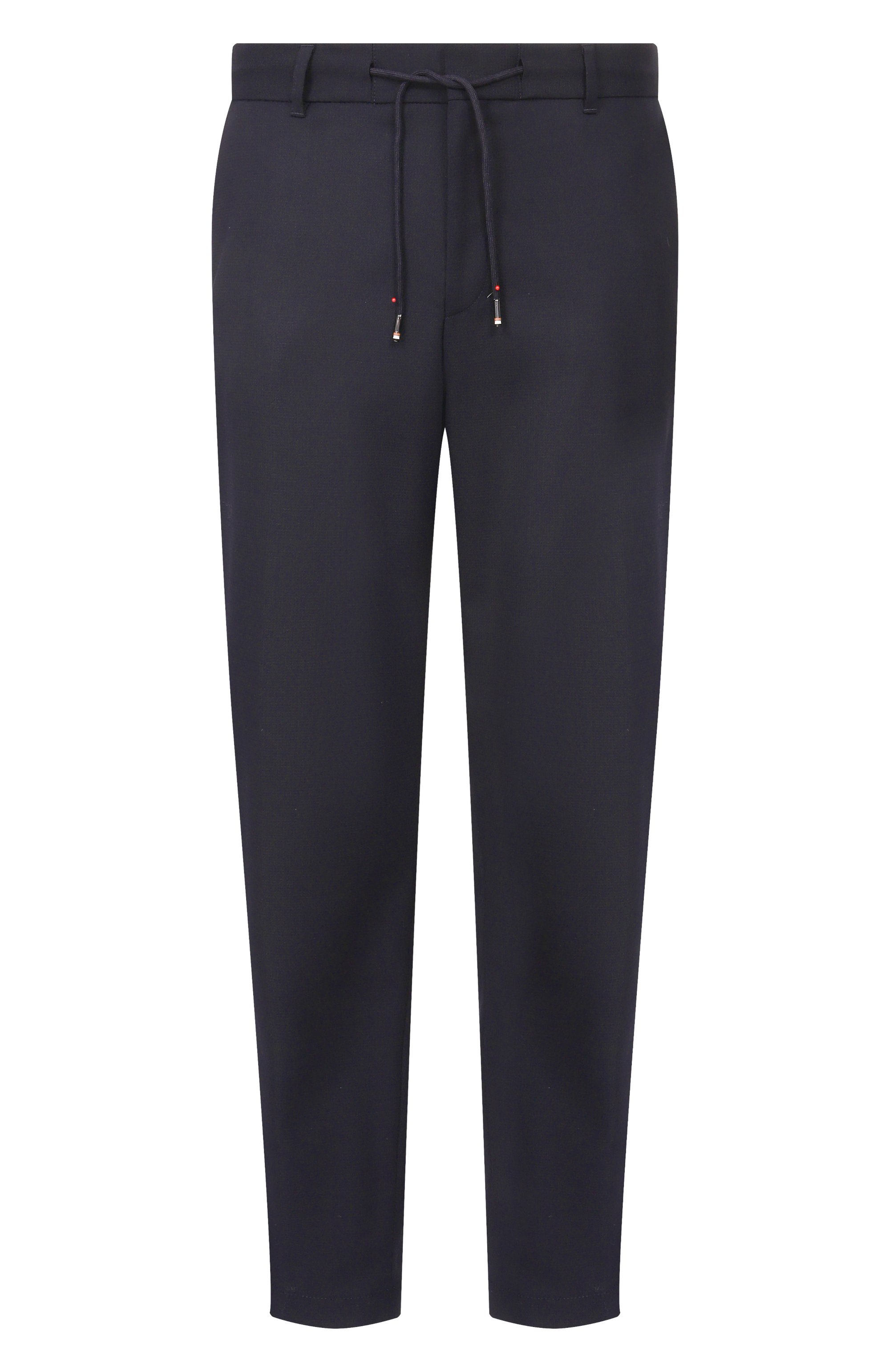 Брюки BOSS темно-синего цвета по цене 29950 руб., арт. 50556699, фото 1 Брюки BOSS, арт. 50556699, фото 1