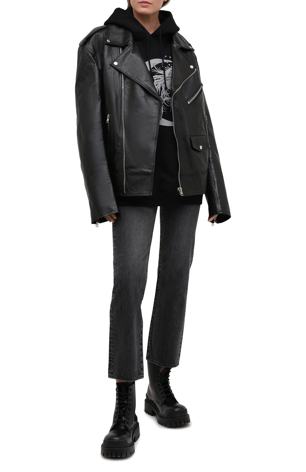 Хлопковое худи VETEMENTS, арт. UE51TR750B 1604/W, фото 2