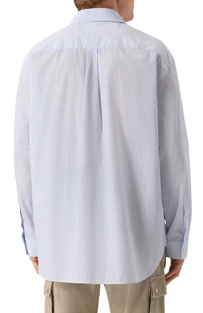 Хлопковая рубашка BOTTEGA VENETA, арт. 836029/V5PK0, фото 4