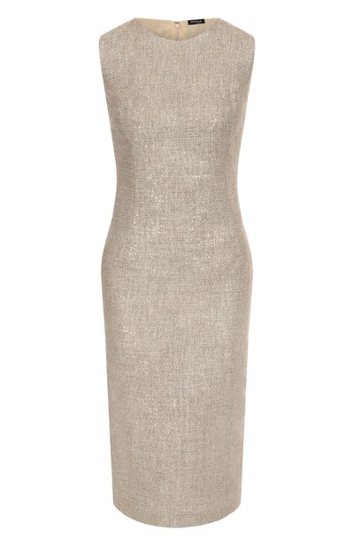 Женское платье с отделкой пайетками KITON, арт. D37338K0943E01