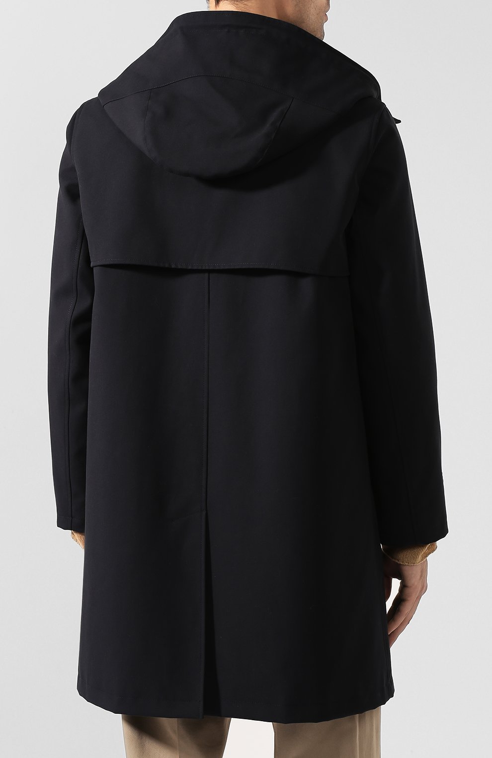 Хлопковый плащ BURBERRY, арт. 8018796, фото 4