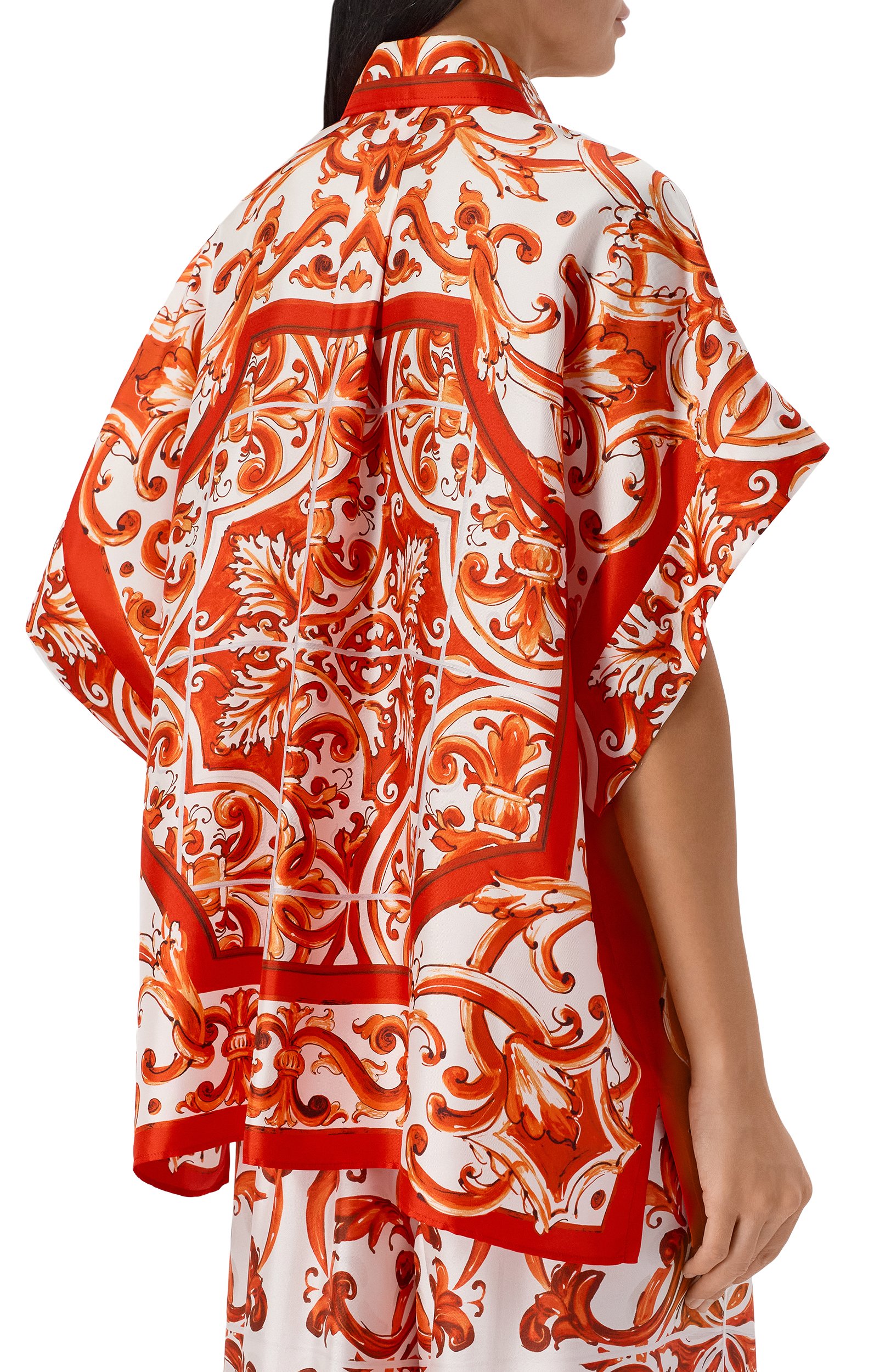 Шелковая рубашка DOLCE & GABBANA, арт. F5T52T/GDDRE, фото 4
