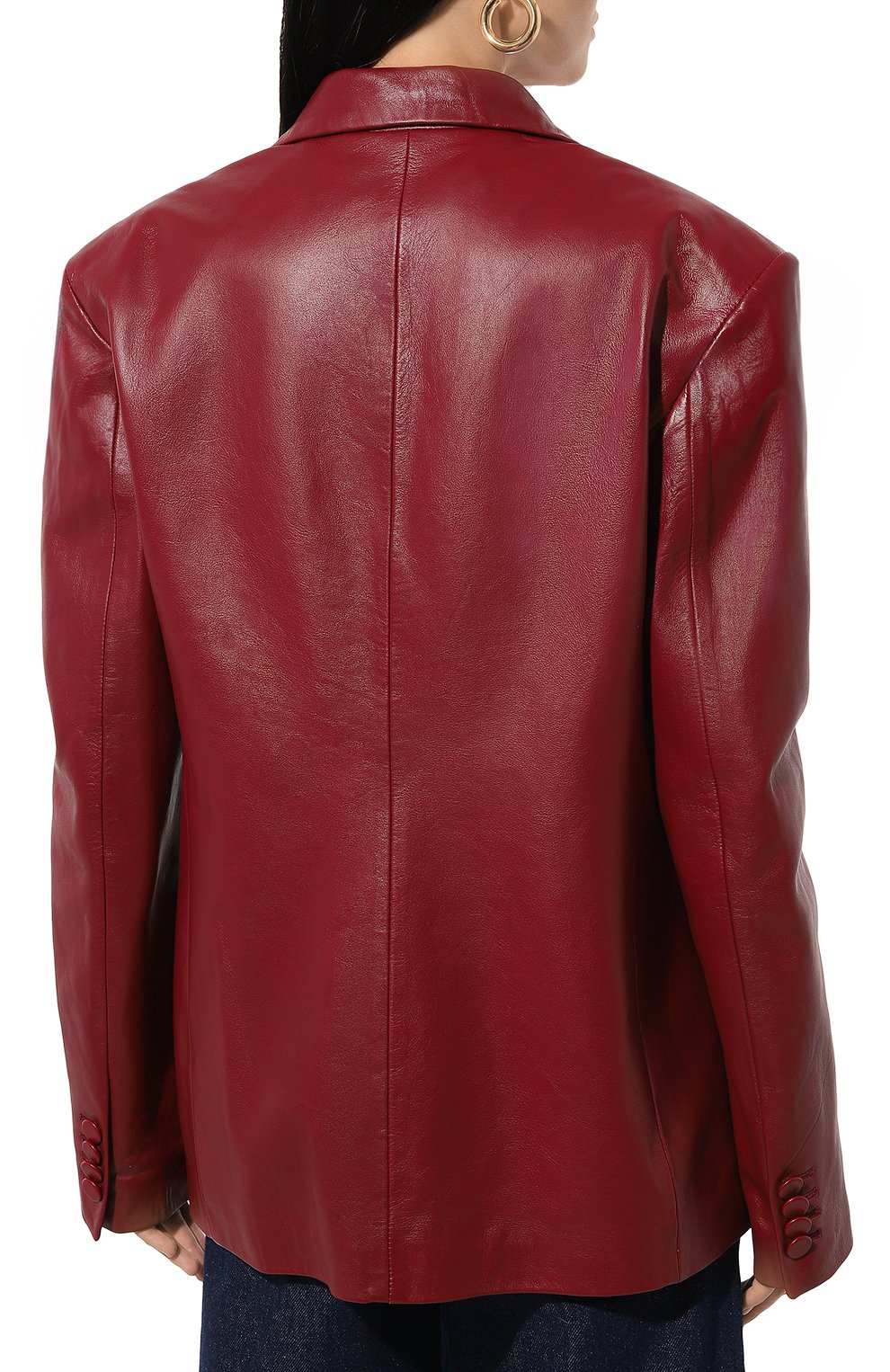 Кожаный жакет GIUSEPPE DI MORABITO, арт. 03PFJA075P 03310, фото 4